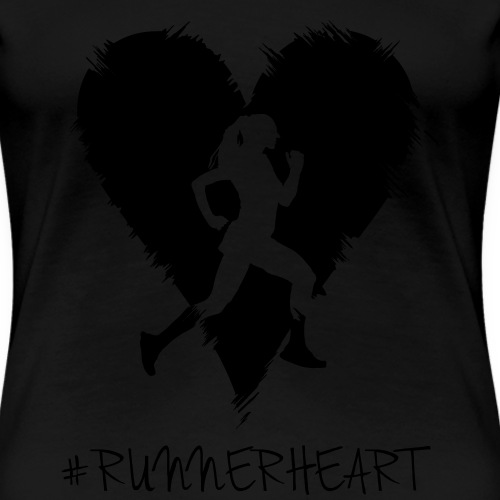 #Runnerheart Girl small - Frauen Premium T-Shirt