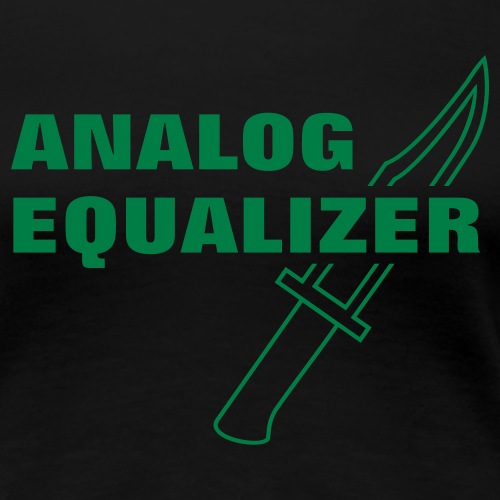 Analog Equalizer - Women's Premium T-Shirt