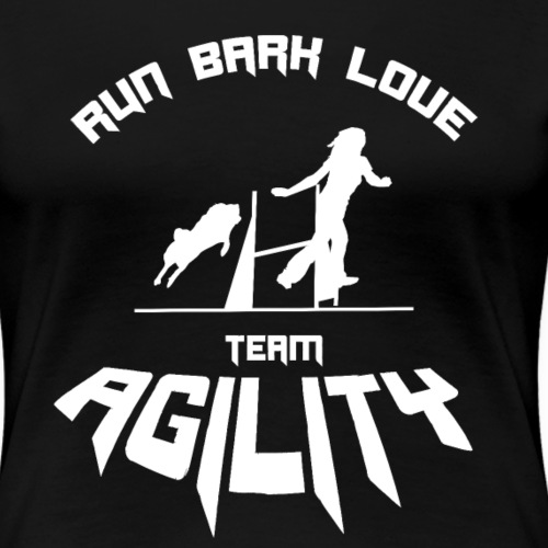 Hunde Agility Sport agility dog hundesport shirt - Frauen Premium T-Shirt