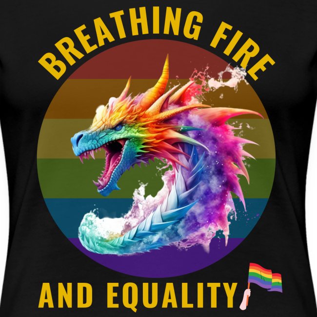 Gay pride - Breathing fire and equality