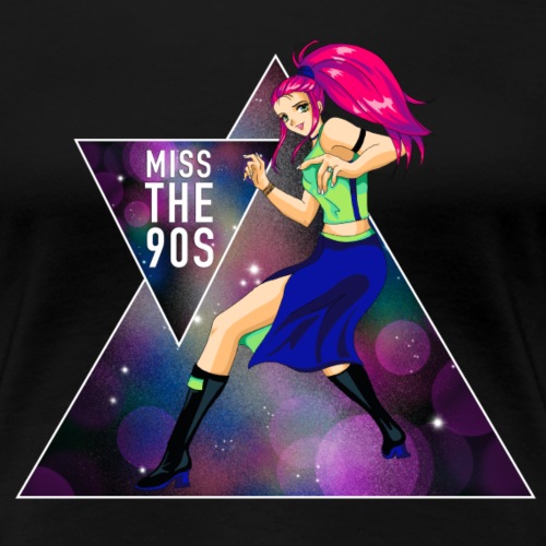 Miss the 90s - Women's Premium T-Shirt