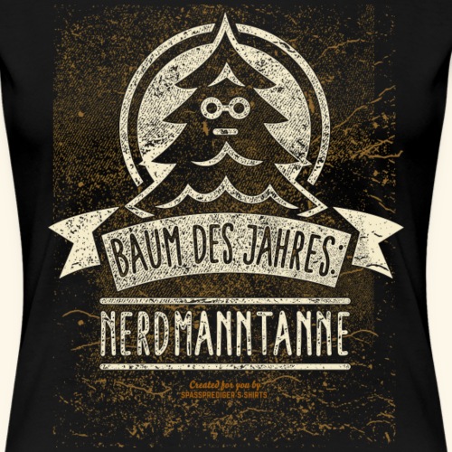 Nerdmanntanne Nerd T-Shirt für Geeks - Frauen Premium T-Shirt