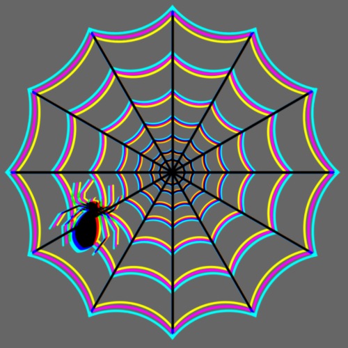 spinnennetz 3d
