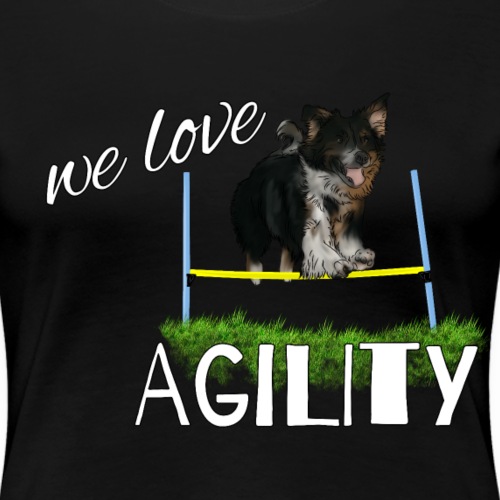 Agility T-Shirts Hundesport dogagility - Frauen Premium T-Shirt