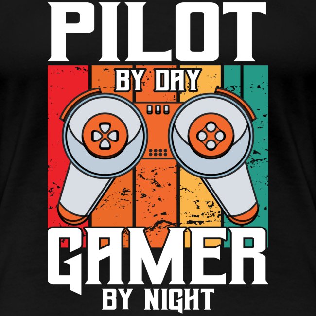 Piloto de día, gamer de noche.