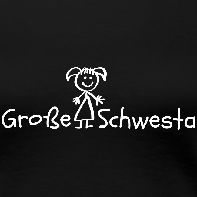 Vorschau: Grosse Schwesta - Frauen Premium T-Shirt