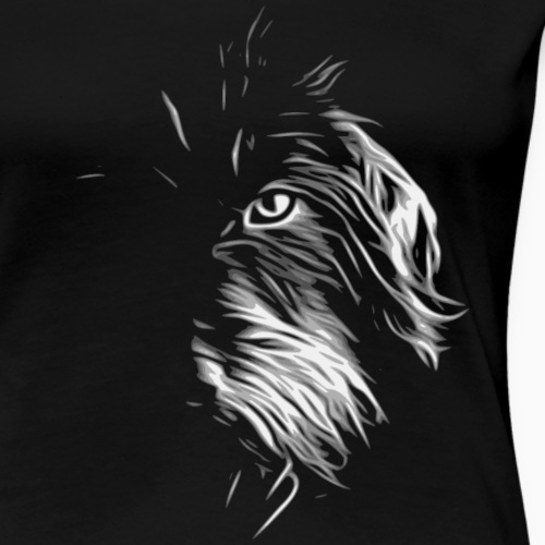 Wilder Dackel - Rauhaardackel - Hund - Frauen Premium T-Shirt
