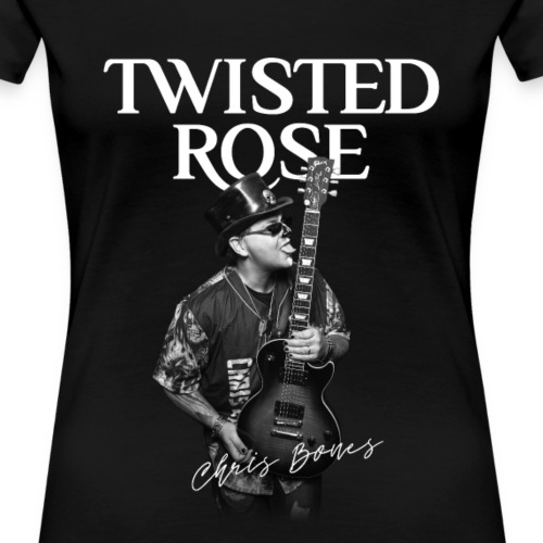 Twisted Rose Chris Bones Shirt (Black) - Frauen Premium T-Shirt