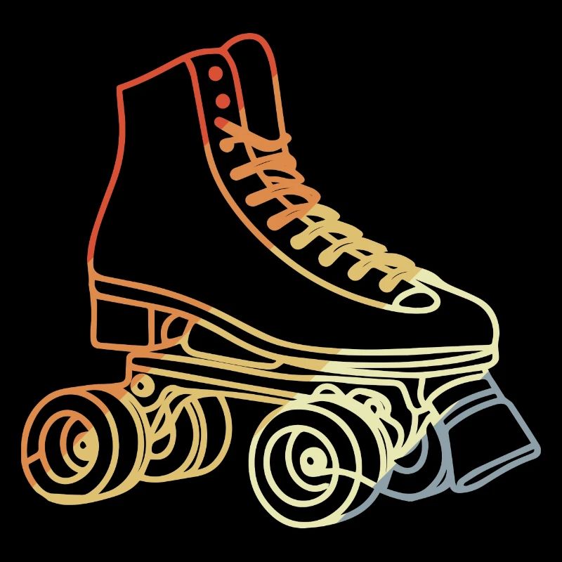 Rollschuhe Skizze
