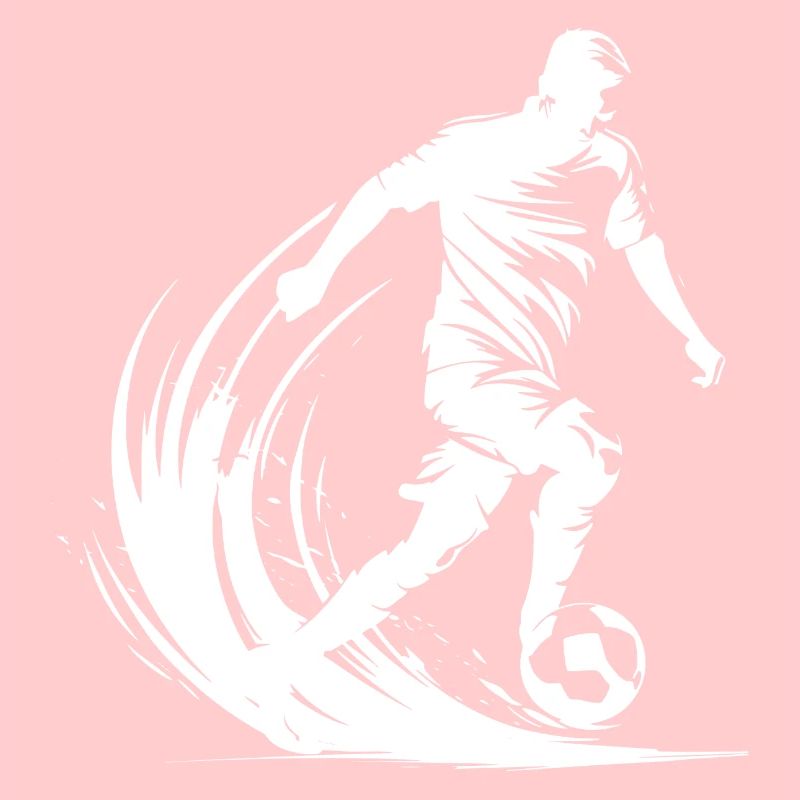 Soccer Player Graphic