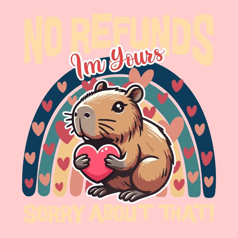 No Refund, I'm Yours Capybara