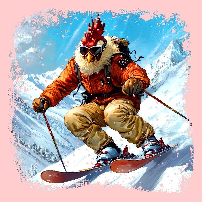 Poulet de ski