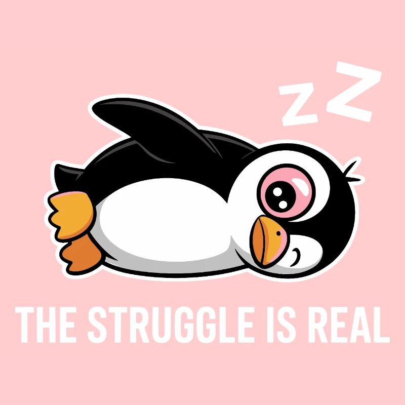 Pinguin Lustiger Spruch