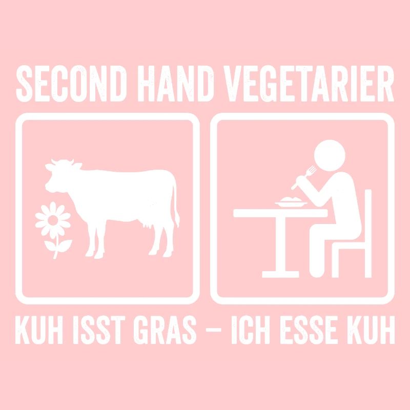 Second Hand Vegetarian – Funny Meat Design