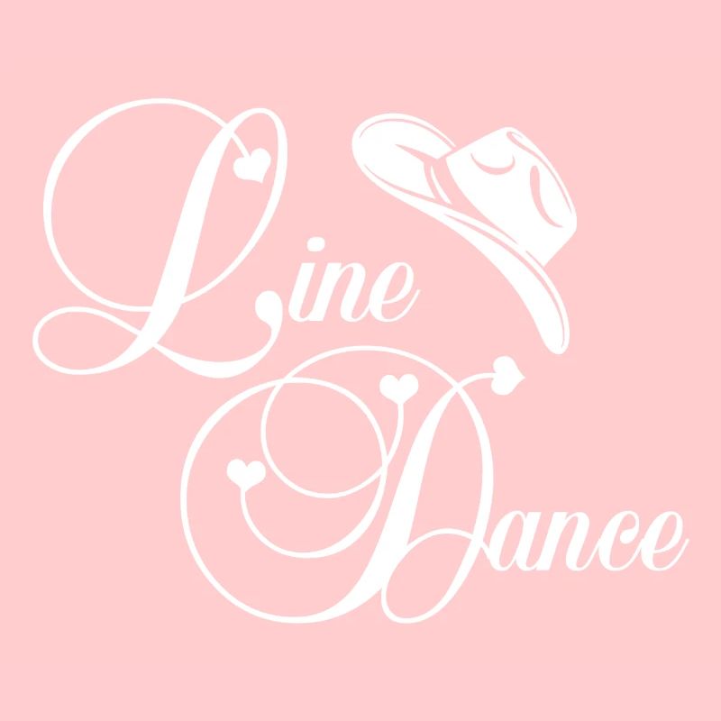 Line Dance Script Logo