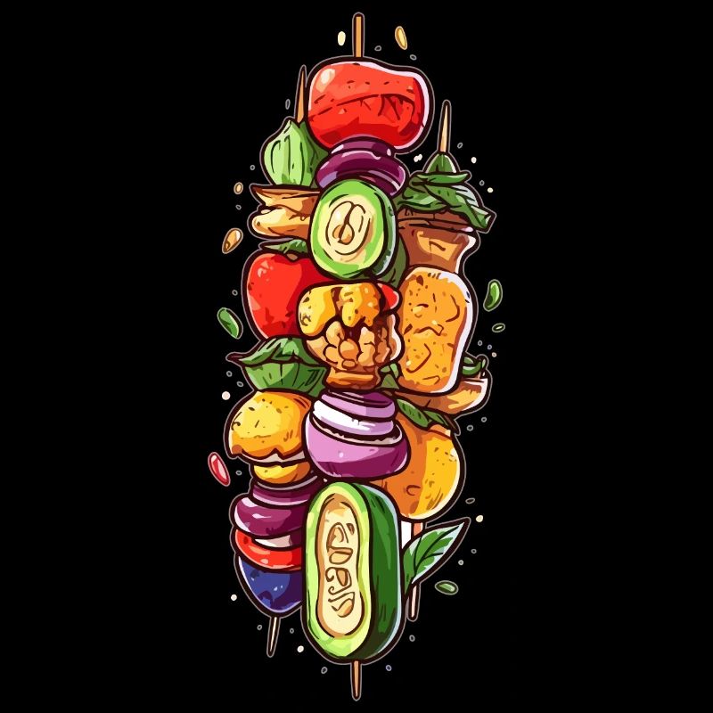 Backyard Grilling Vegetarian BBQ Grill