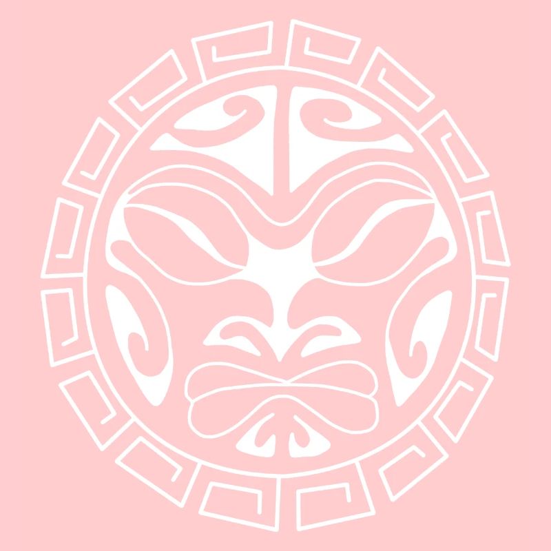 Maori visage peuple