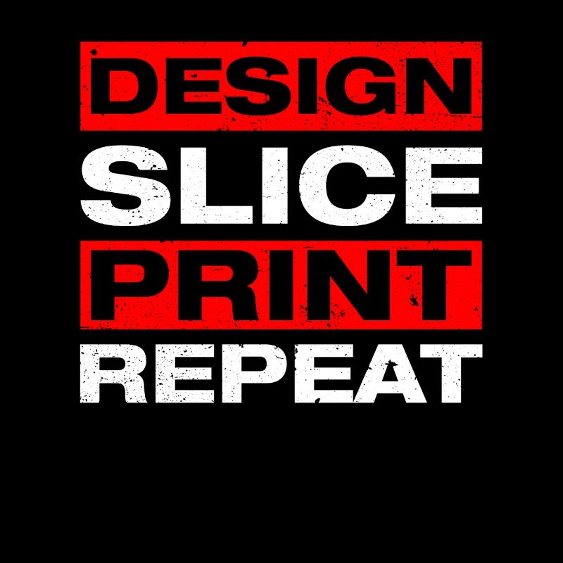 Impression de tranches de design Imprimante 3D Impression 3D
