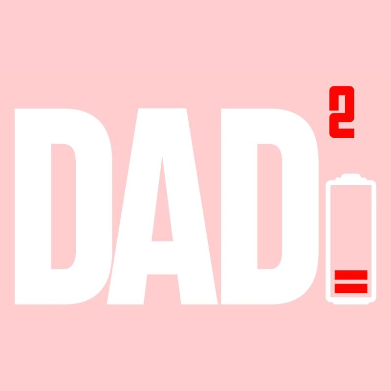 Dad Power Squared Battery Icon