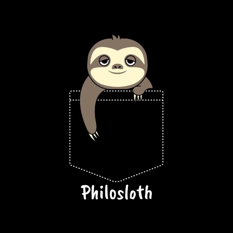 Faultier Philosoph