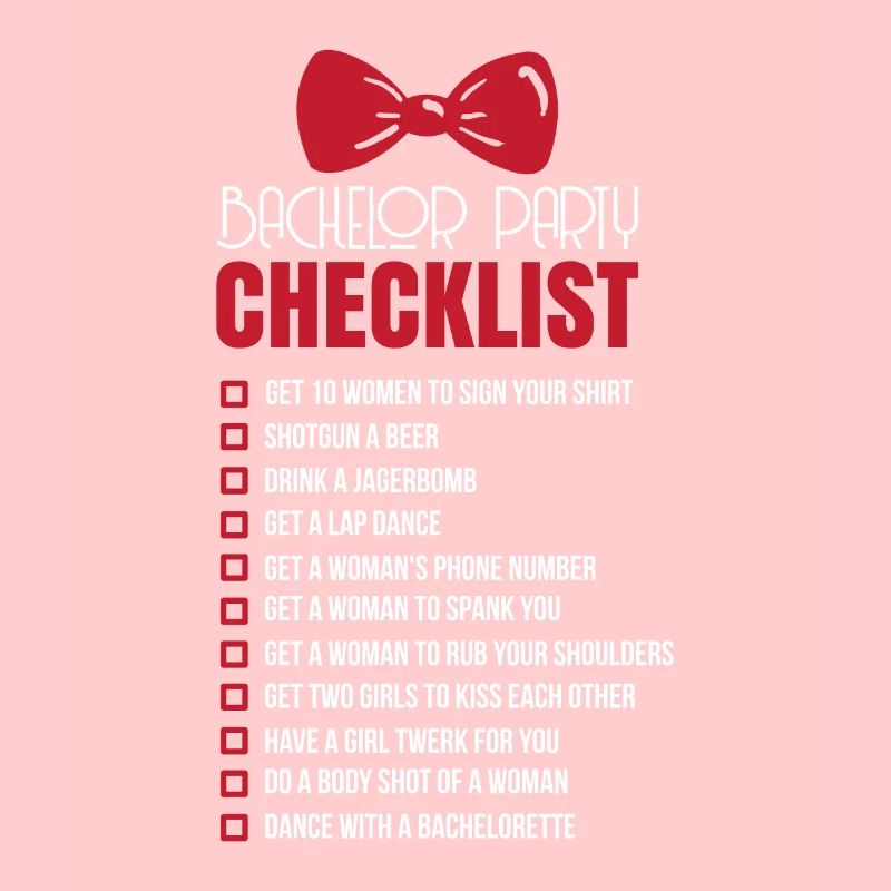 Bachelor checklist