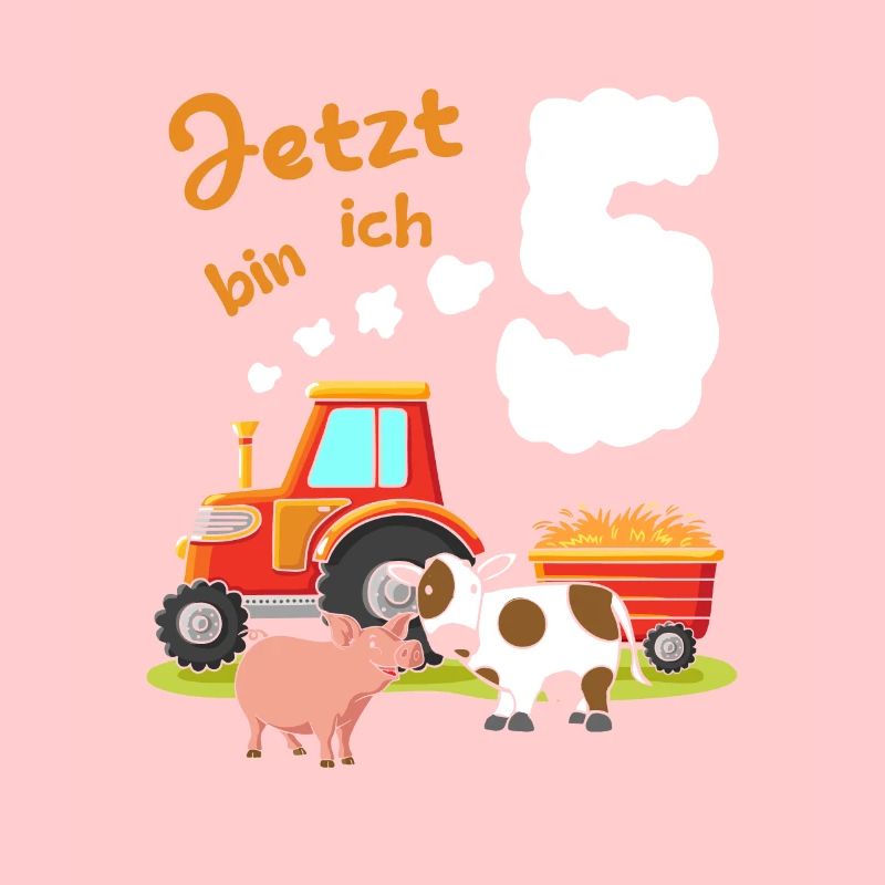 Ich bin 5 Jahre Traktor