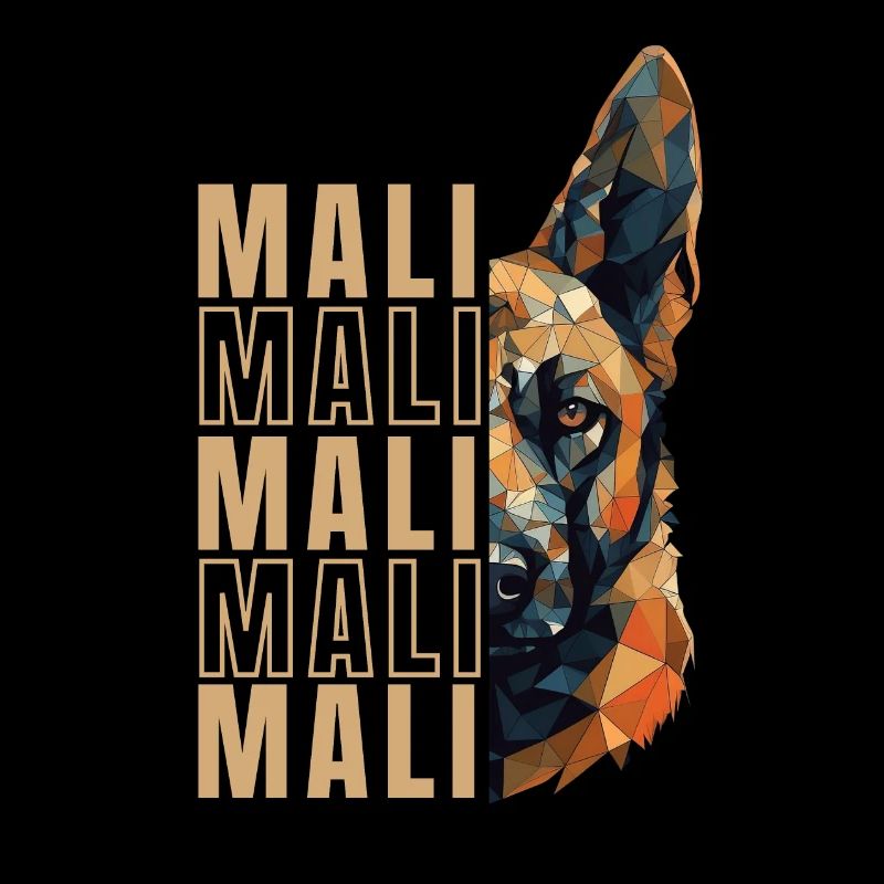 Belgian Malinois lover geometry