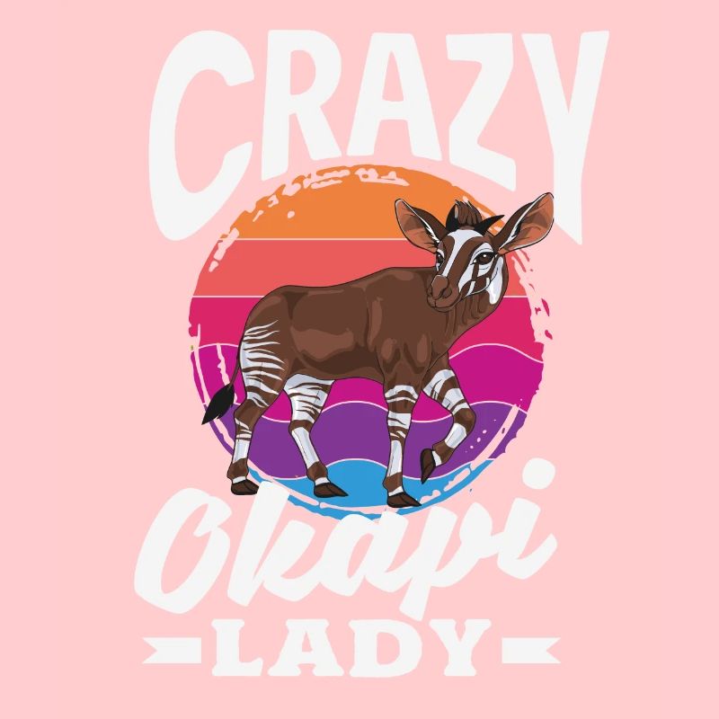 Funny zookeeper okapi lover