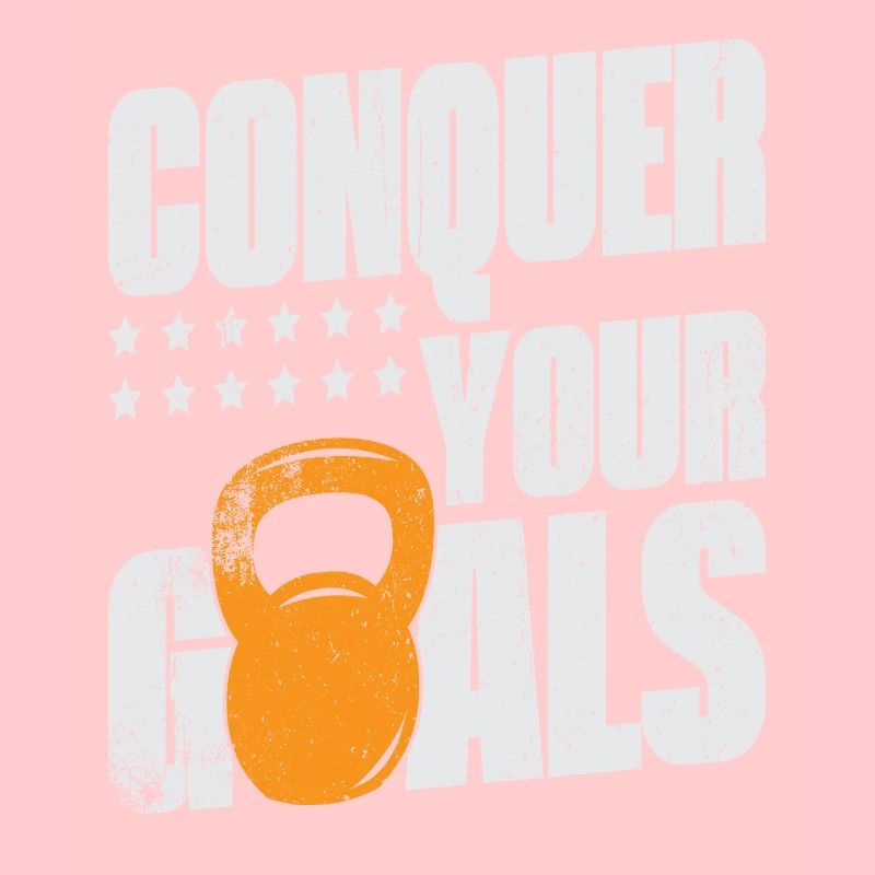 Conquer Your Goals Exercise Gym Lover