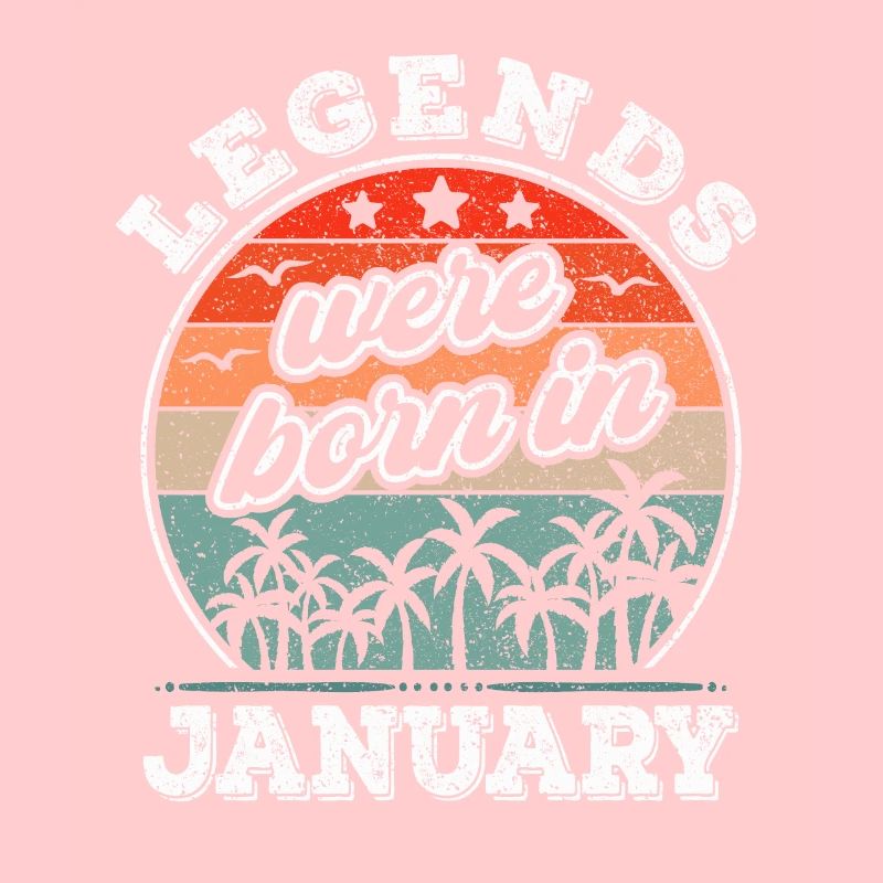 Janvier Anniversaire Janvier Born Legend Gift