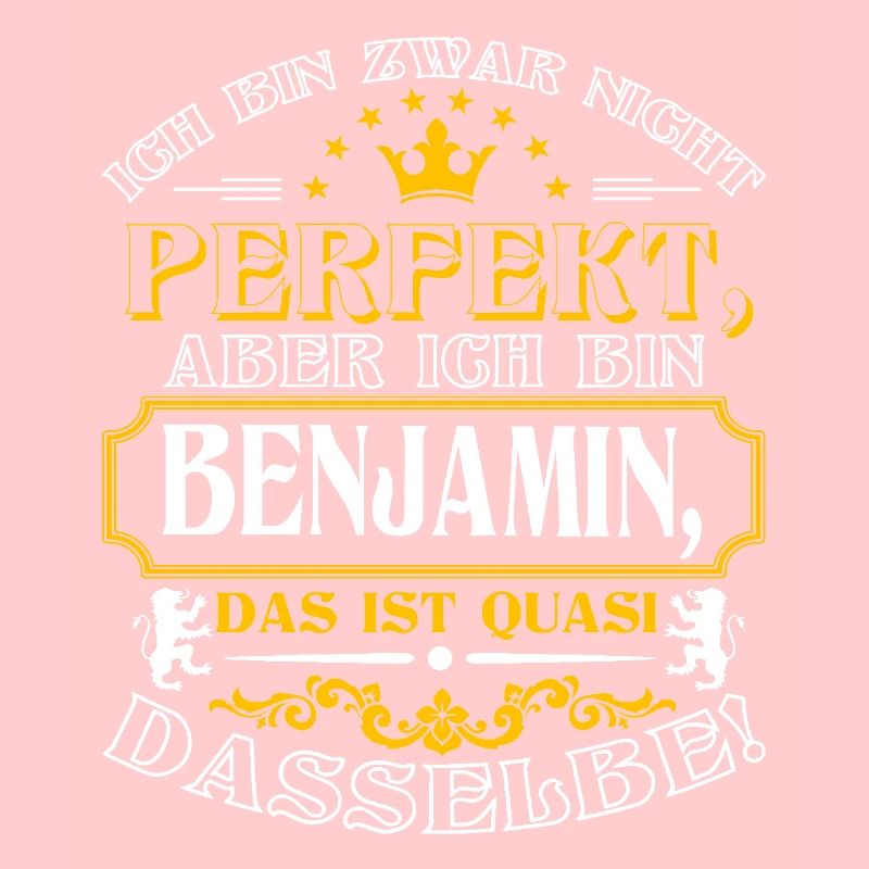 Sjov BENJAMIN til navnedag med navn navn navn