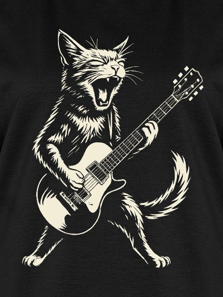 Guitare, Musique Rock, Chat, Guitariste, Heavy Metal