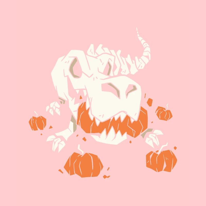 Trexs Skeleton Pumpkins Best Gift