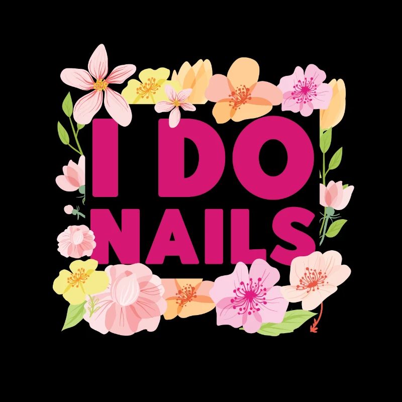 Nail Tech Quote Work Uniform Nail