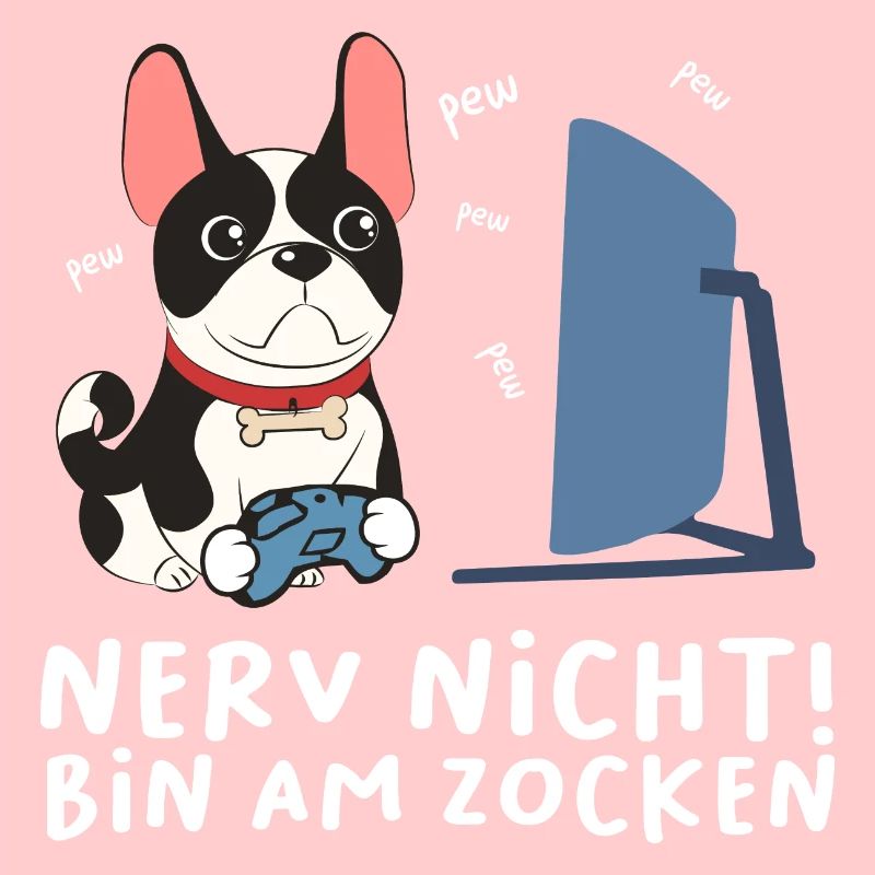 Bin am Zocken Gaming Wiesel