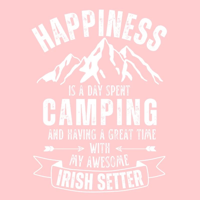 Camping and Irish-Setters