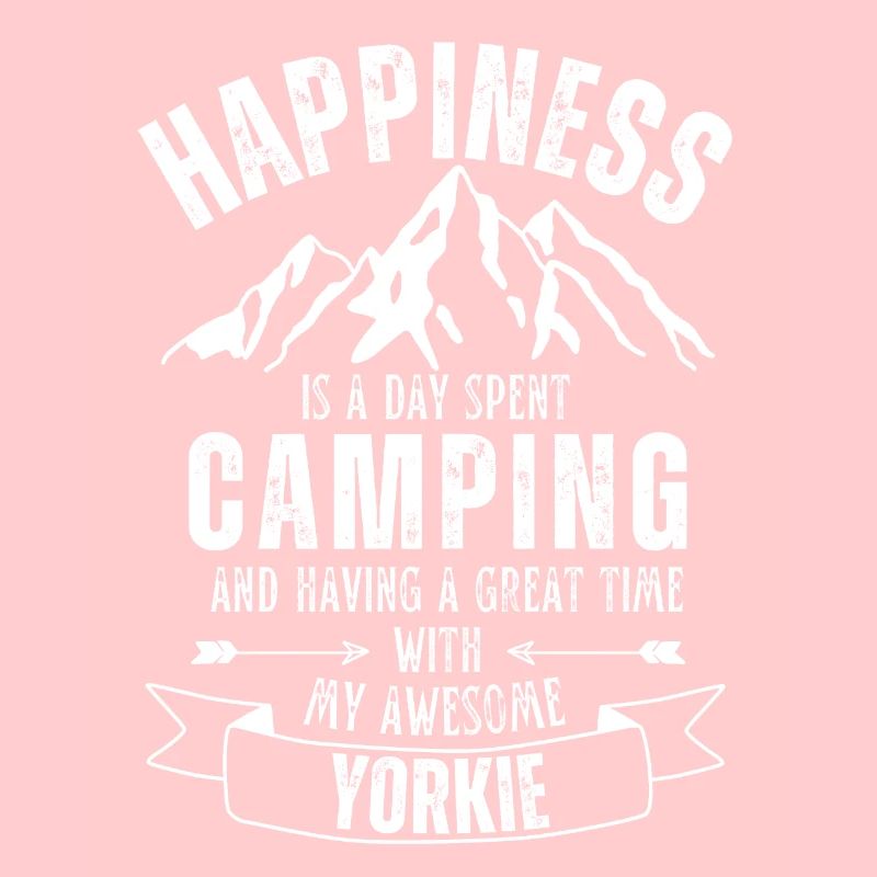 Camping et Yorkshire Terriers