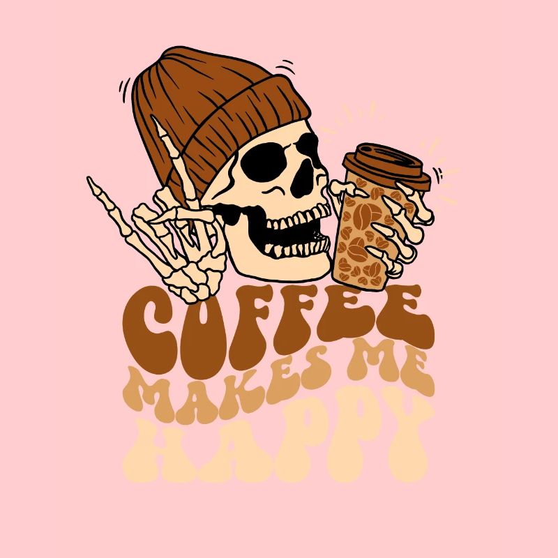 Coffee and Skull