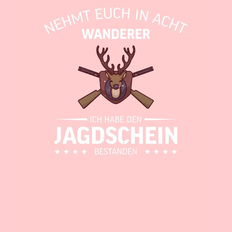 Jagdschein Jägerprüfung Jäger Jagd Hirsch Geschenk