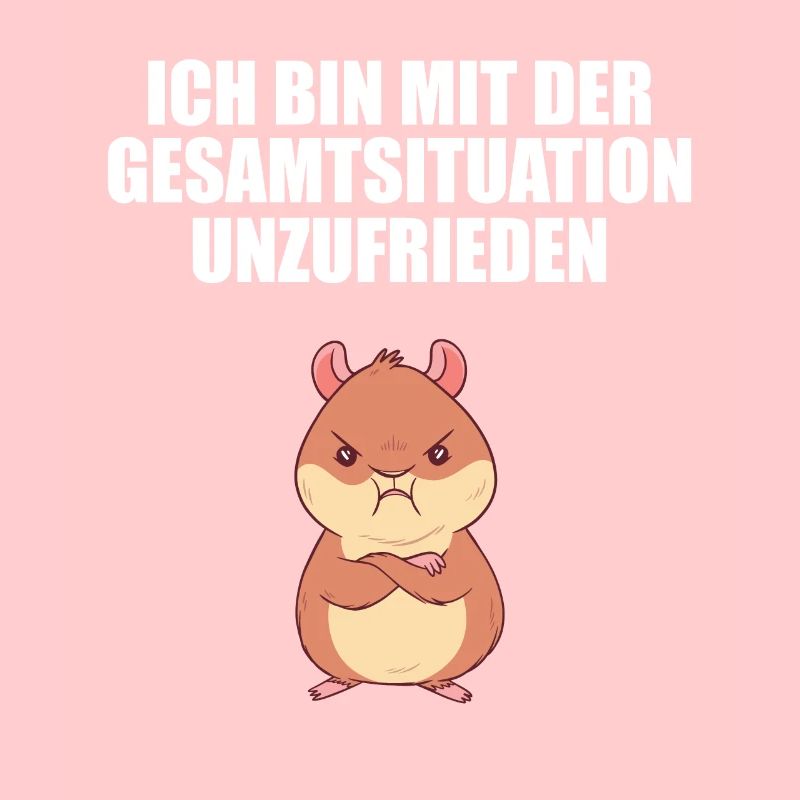 Hamster Mit der Gesamtsituation unzufrieden
