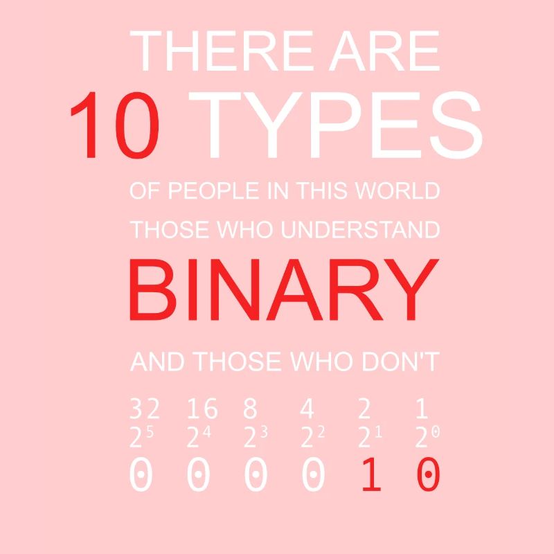 10 TYPES OF PEOPLE BINARY Programmer Joke Funny