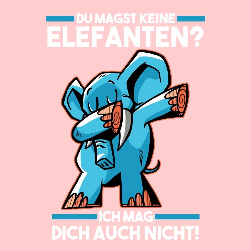 Dickhäuter Rüsseltier Dabbing Elefant