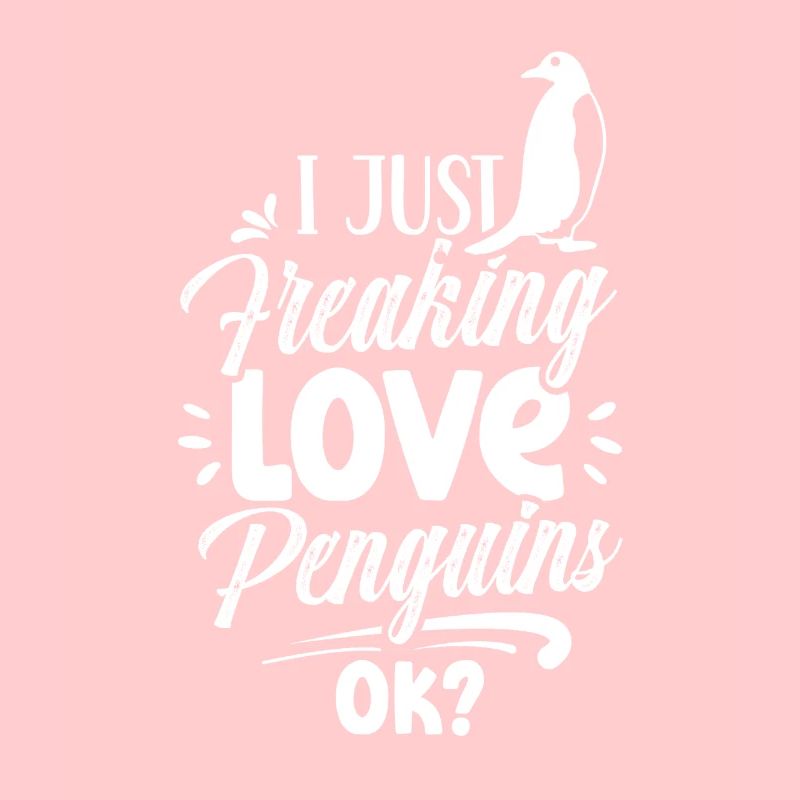 Ich Liebe Pinguine Einfach Ok Pinguin Süß Tier