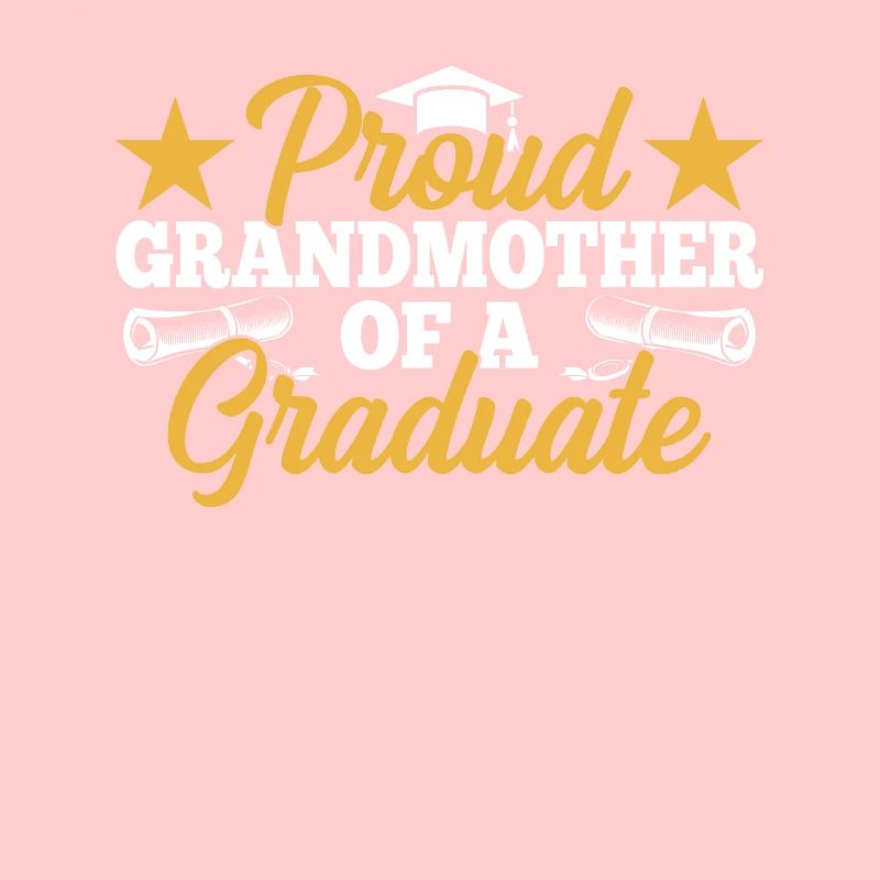 Stolze Großmutter Eines Absolventen Absolvent
