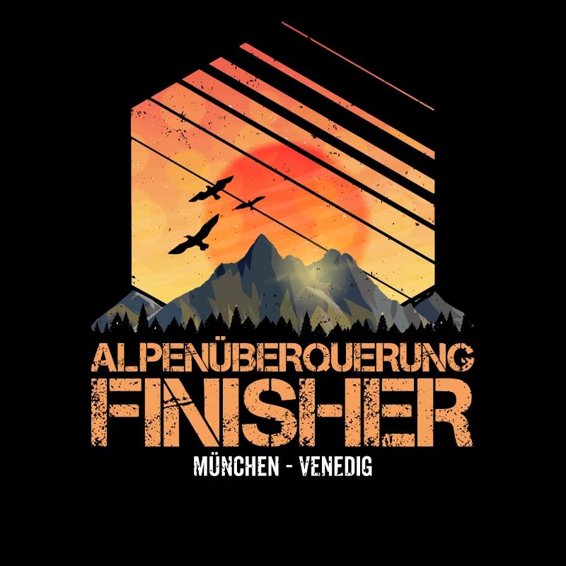 Alpenüberquerung Finisher München Venedig