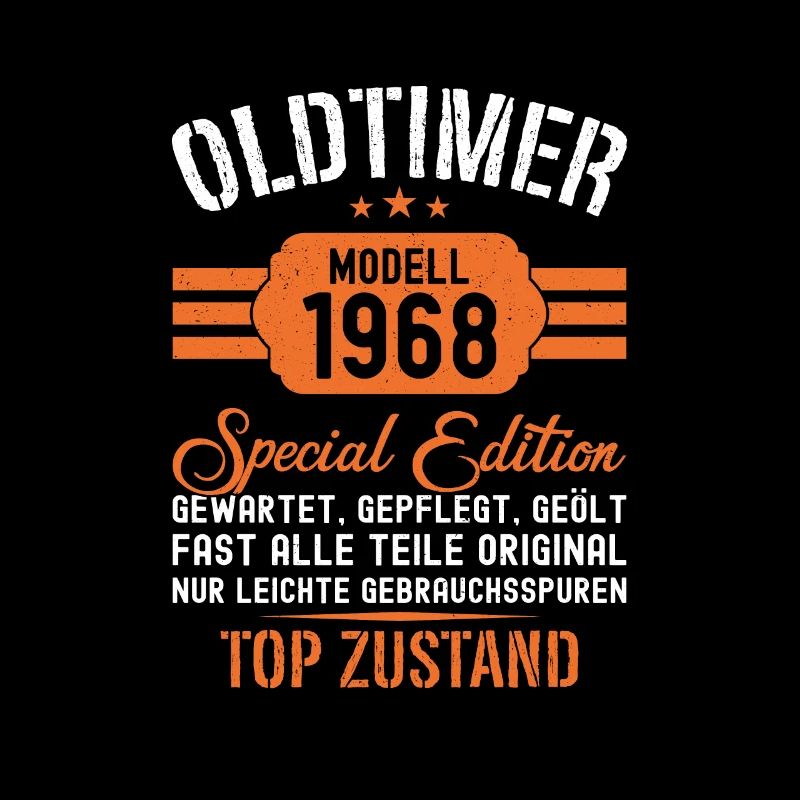 56. Geburtstag 56 Jahre Oldtimer Geschenk 1968