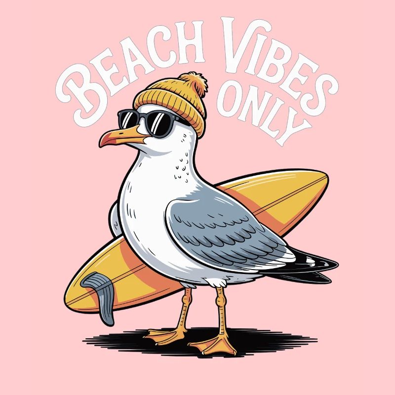 Beach Vibes Seagull