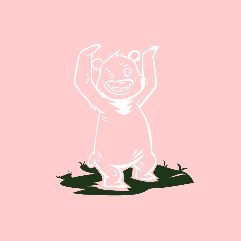 Danse d'ours Encouragé l'idée de cadeau