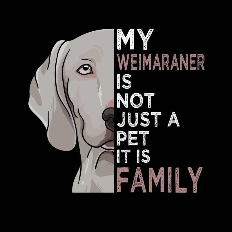 Weimaraner grau hund Geschenkidee