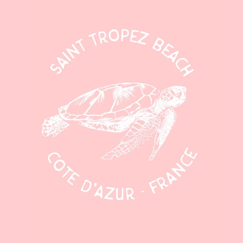 Saint Tropez Beach Sea Turtle